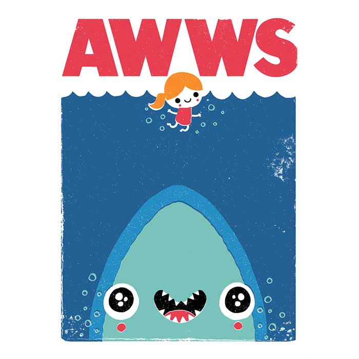 Awws Brand Men's Classic Ringer T - Shirt by DinoMike