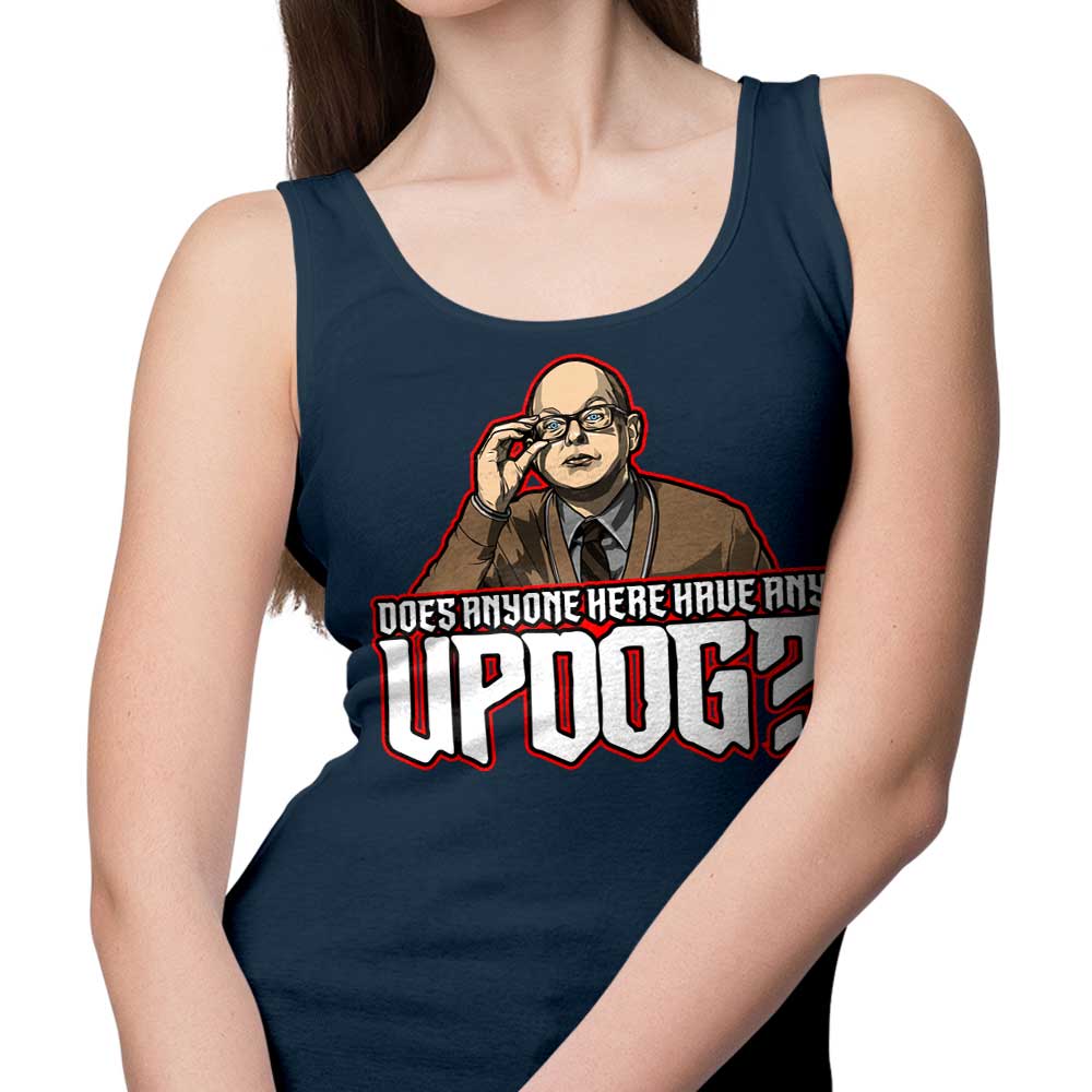 Bolt from the Blue's Updog Comfortable and Lightweight Tank Tops for Men and Women