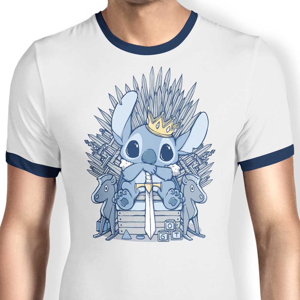 xMorfina Men's Game of Experiments Comfortable Ringer T-Shirt in S - 4XL