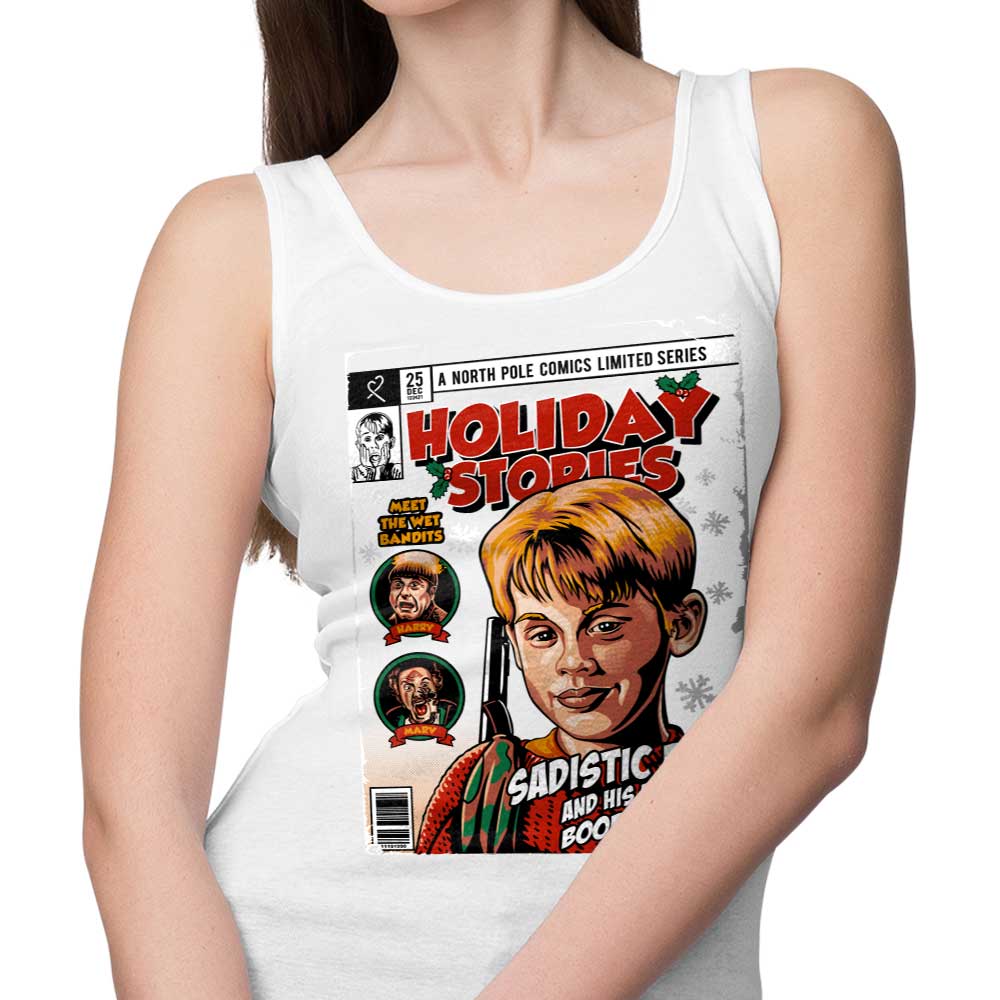 Comfy DAObiwan Kevin's Holiday Stories Tank Tops for Men and Women