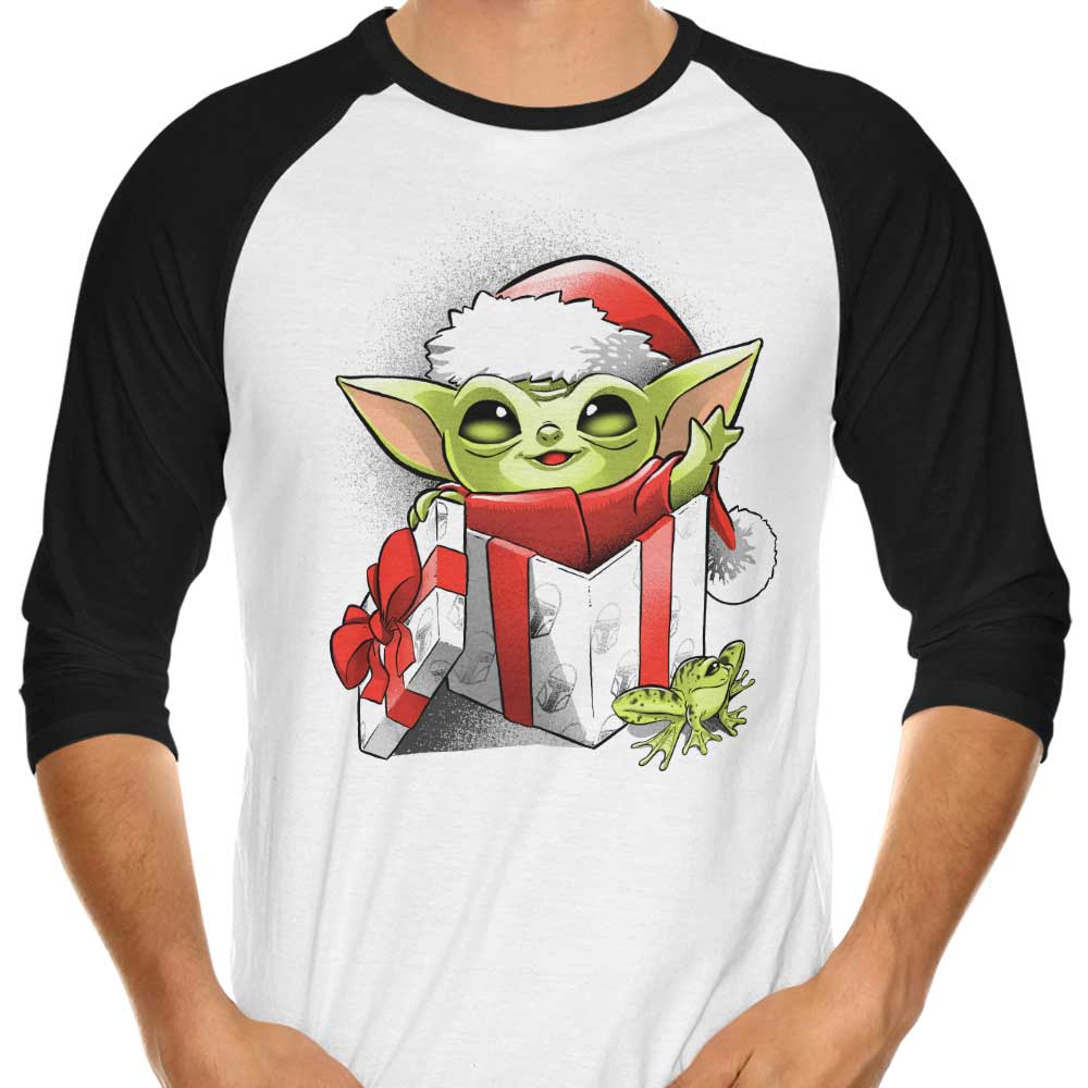 Alemaglia's Christmas Force 3/4 Sleeve Raglan Style T-Shirt