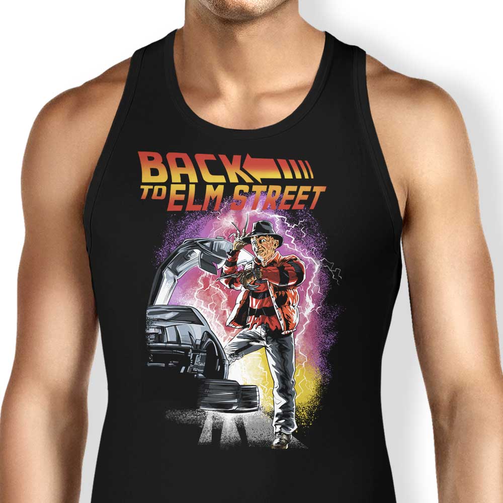Zascanauta's Comfortable 'Back to Elm Street' Unisex and Women's Tank Tops