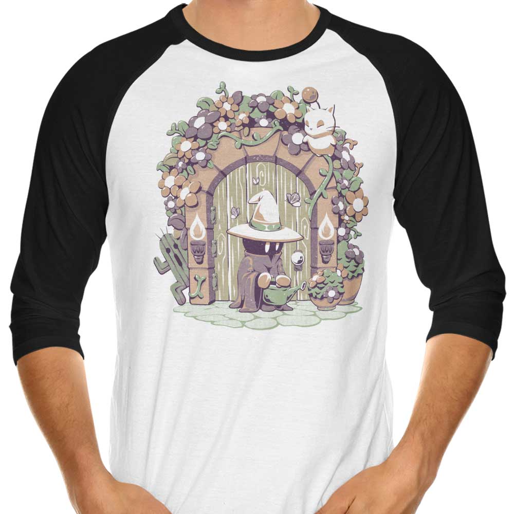 Fantasy Garden 3/4 Sleeve Raglan Style T-Shirt
