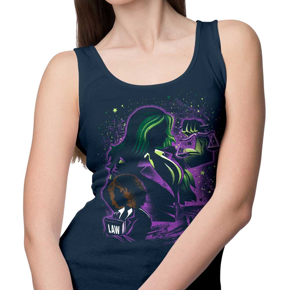 Alemaglia's Comfortable Strong Lawyer Unisex and Women's Tank Tops