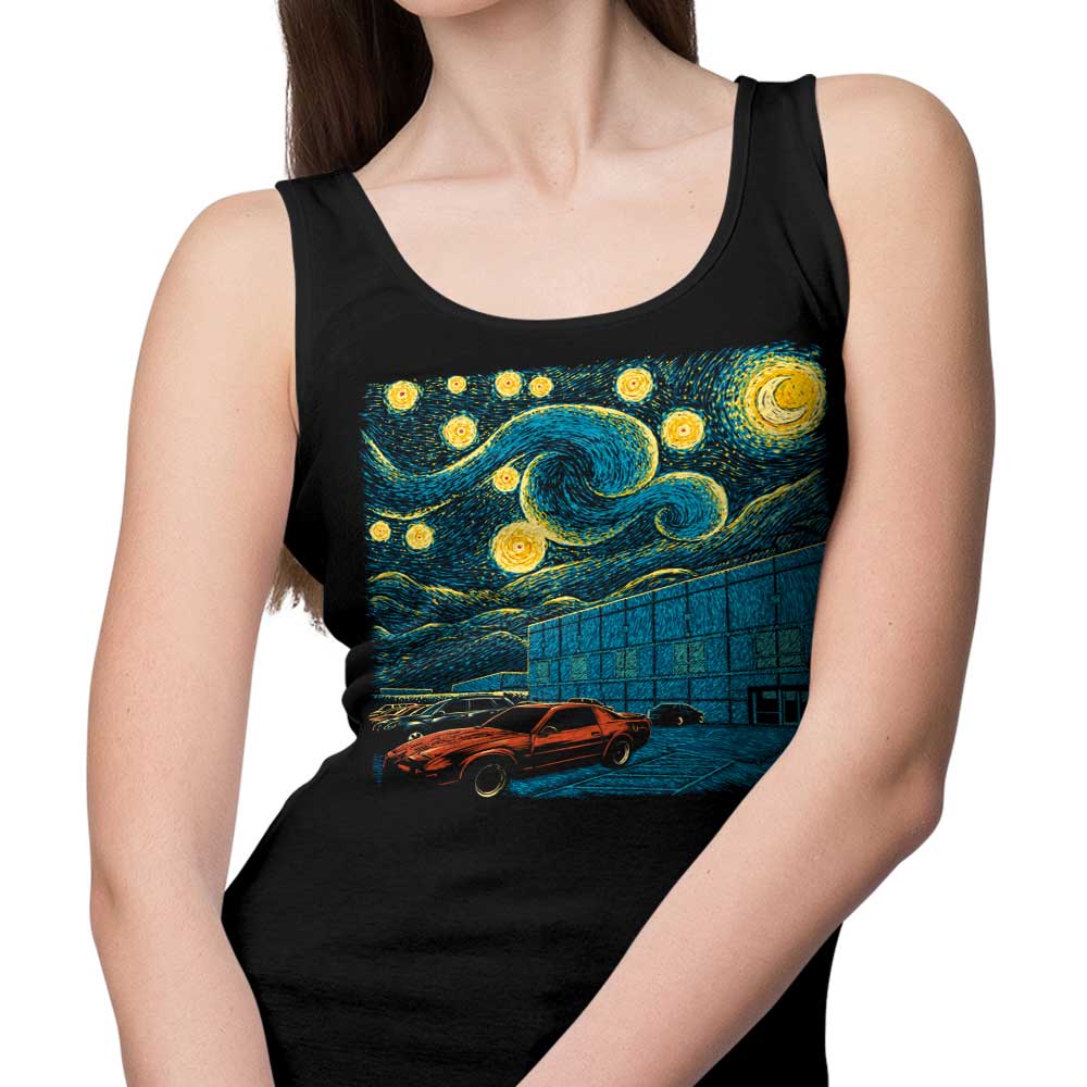 Ddjvigo's Soft and Comfortable Starry Scranton Tank Tops for Men and Women