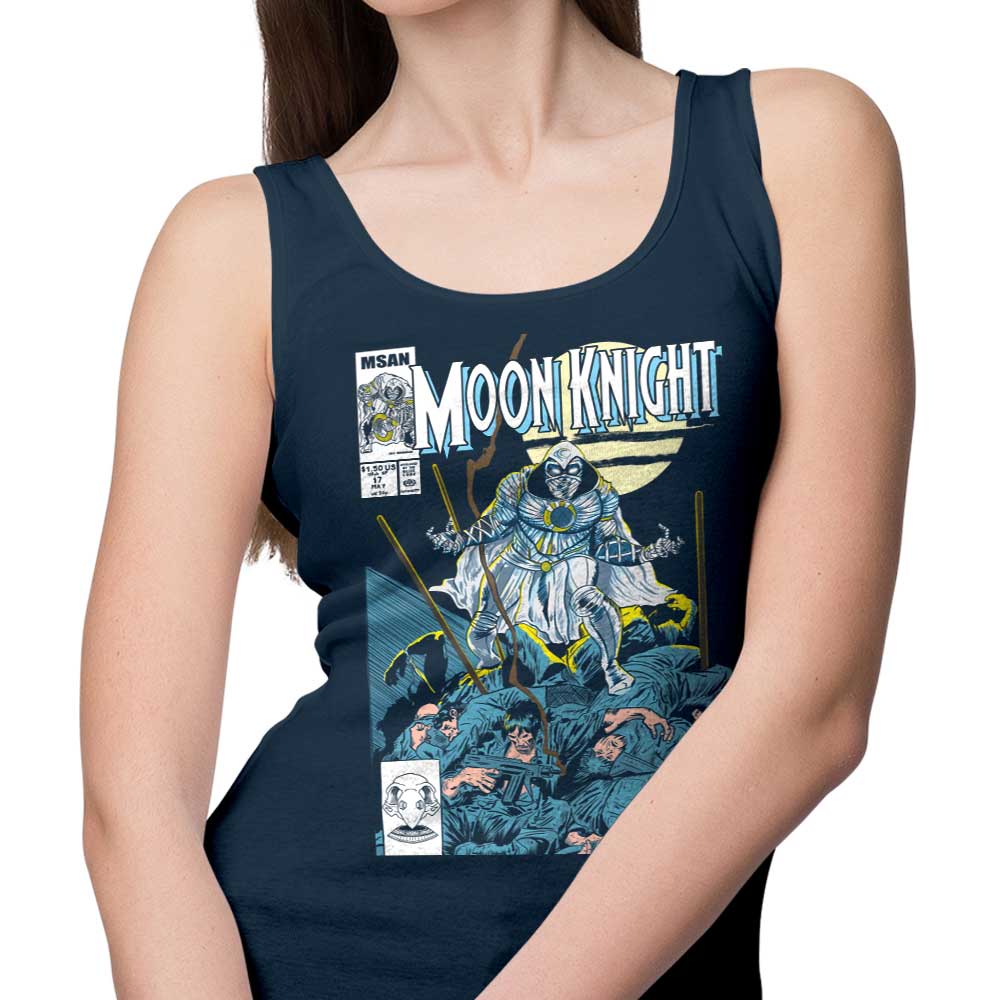 Comfortable Moon Comic Unisex and Women's Tank Tops