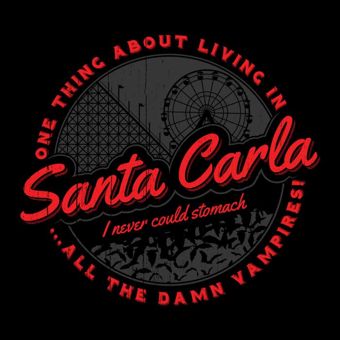 Comfortable Santa Carla-themed Men's and Women's Tank Tops
