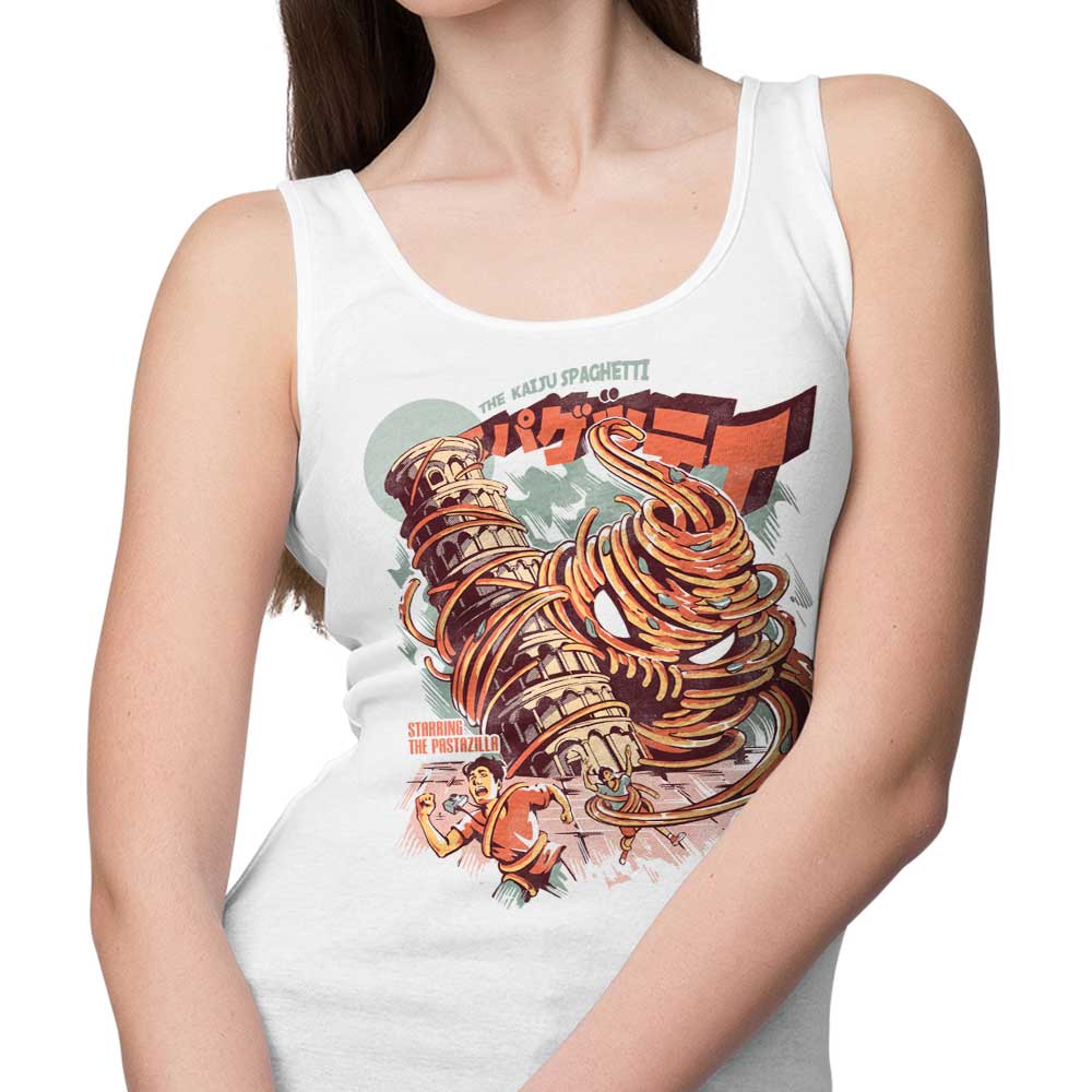 Ilustrata's Soft and Comfortable Kaiju Spaghetti Tank Tops for Men and Women