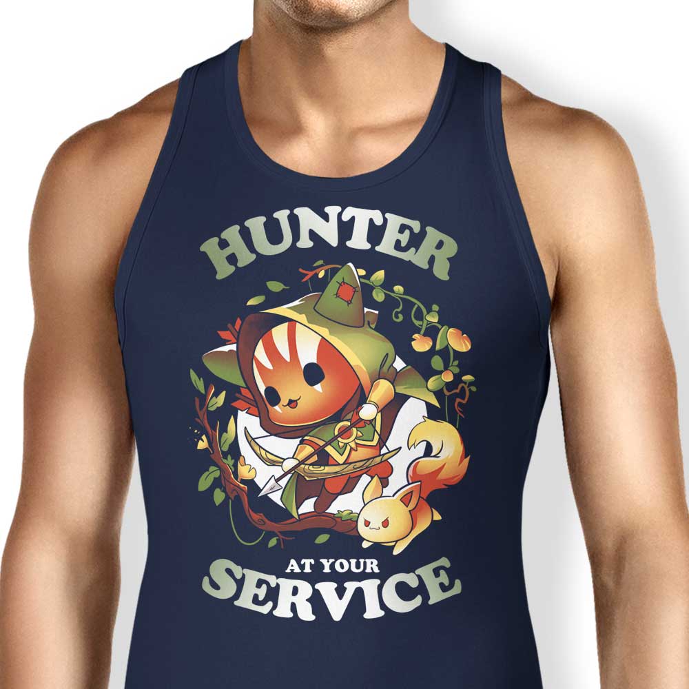 Hunter Service Available - Men's and Women's Comfortable Unisex Tank Tops