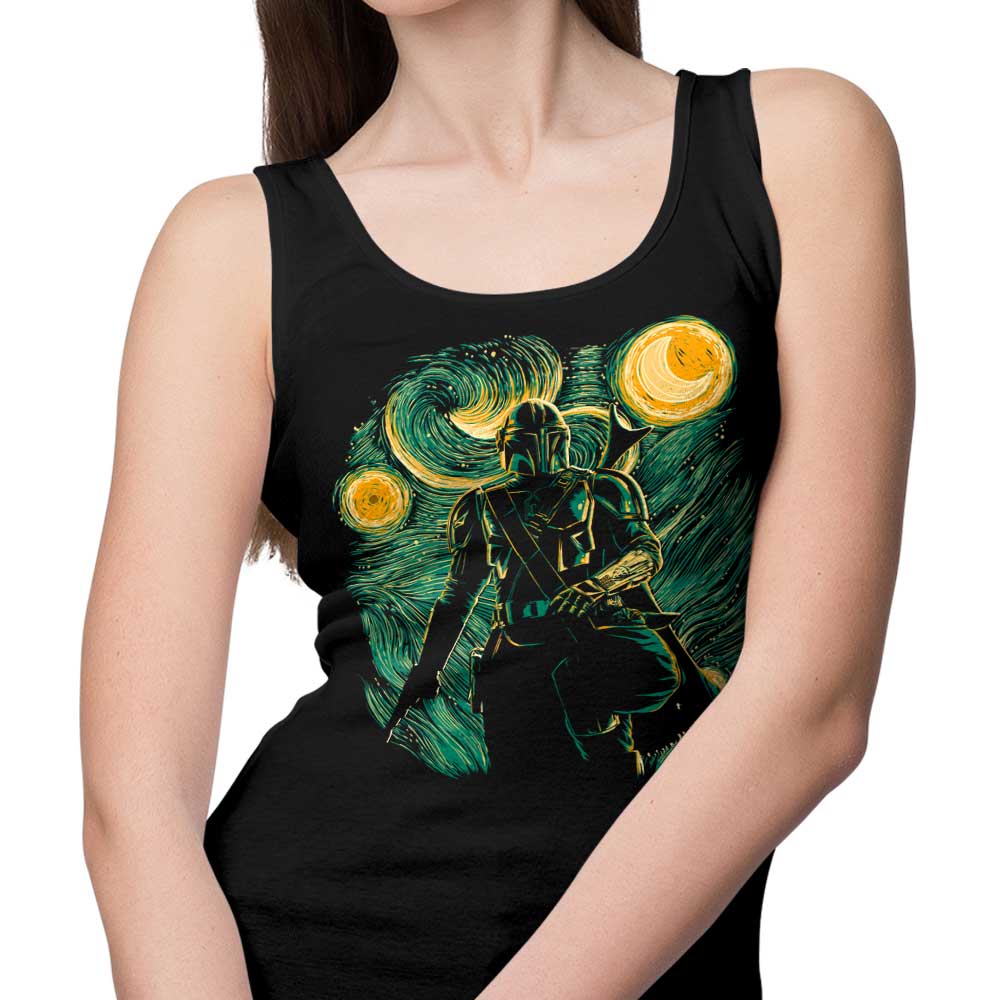 Ddjvigo's Soft and Comfortable Starry Creed Tank Tops for Men and Women