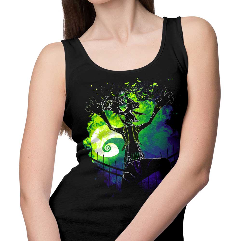 Donnie Illustrations' Royal Captain Soul Comfortable Tank Tops for Men and Women