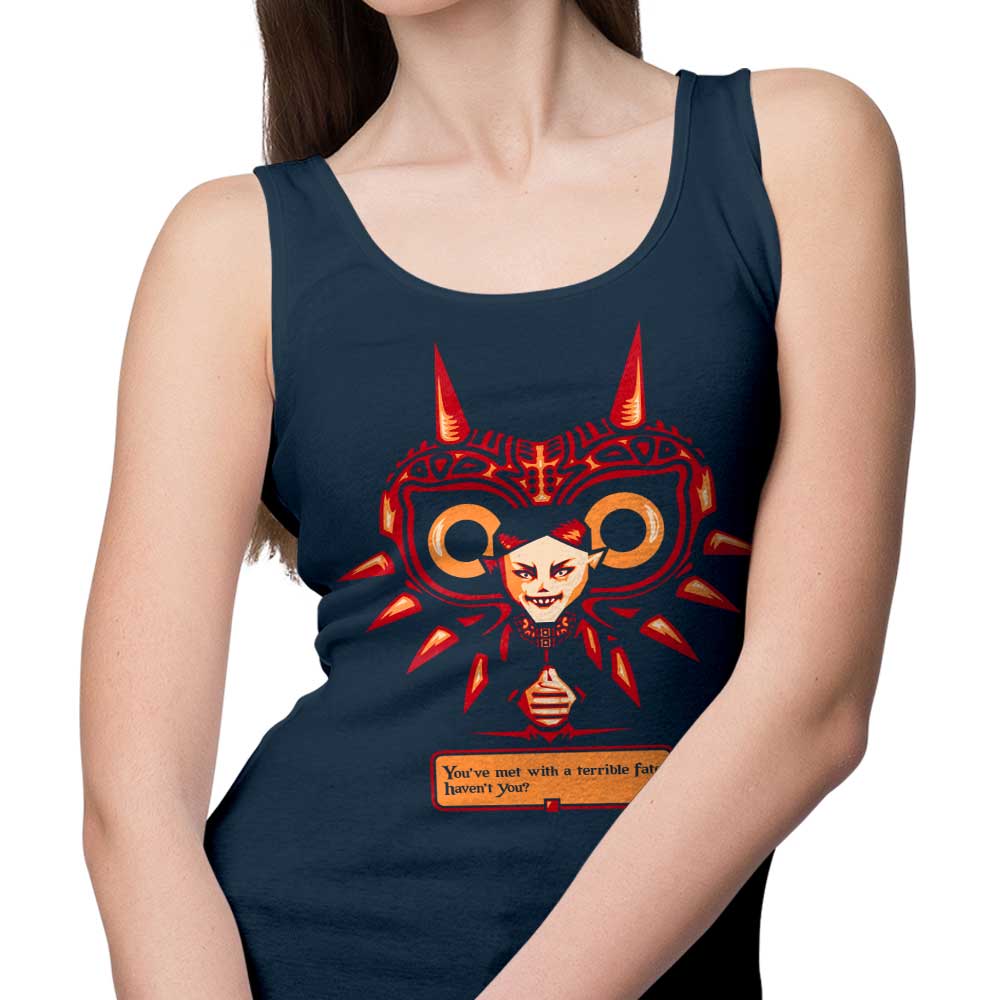 Demonigote's Masked Fate Stylish Men's and Women's Unisex Tank Top
