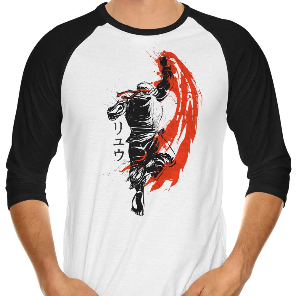 Classic Fighter 3/4 Sleeve Raglan Stylish T-Shirt