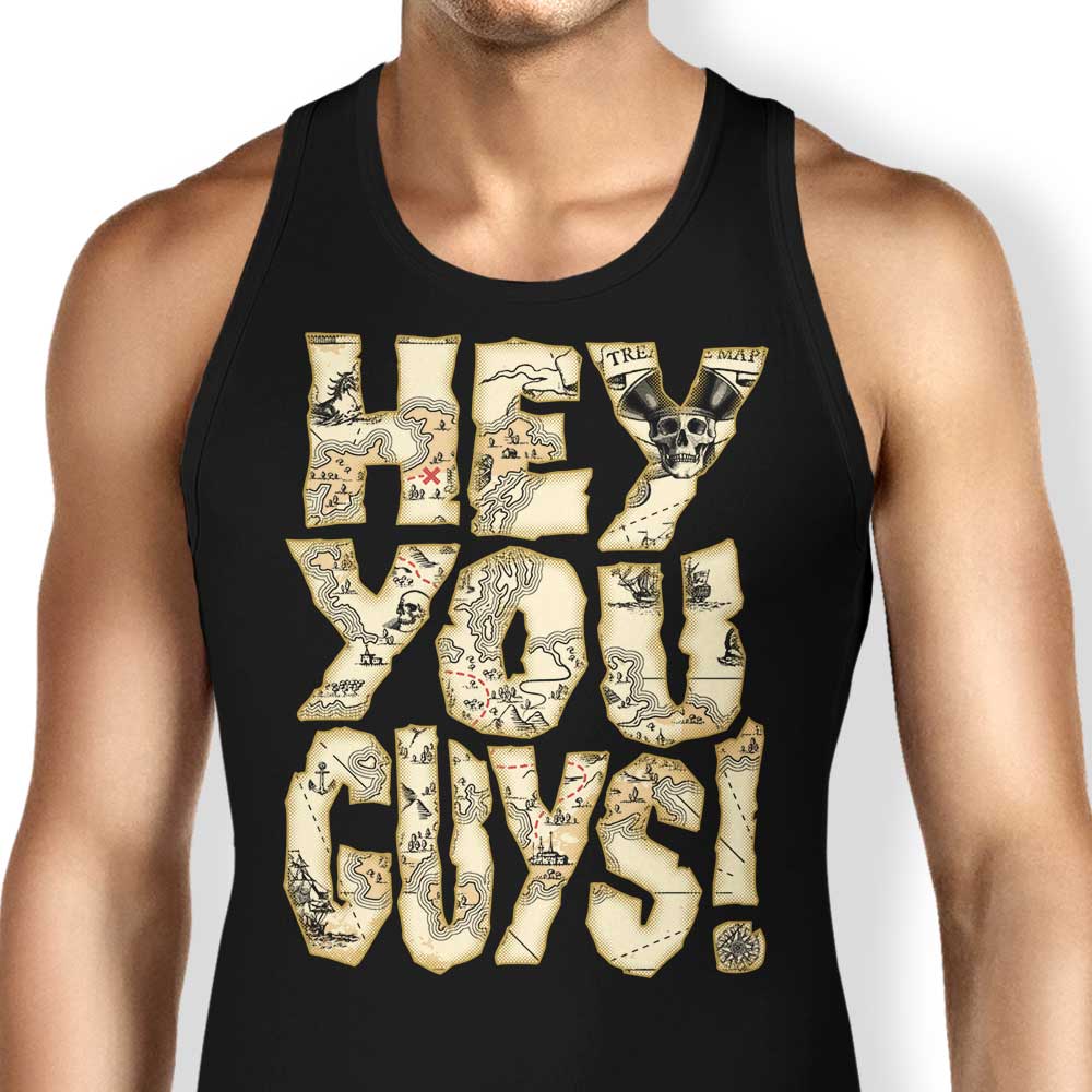 Hey You Guys Casual Tank Top for Men and Women by CoD Designs
