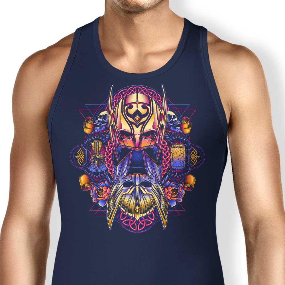 Colorful Thunder Stylish Unisex and Women's Tank Tops