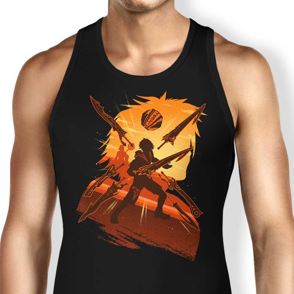 Hypertwenty's Tidus Attack Comfortable Tank Top for Men and Women