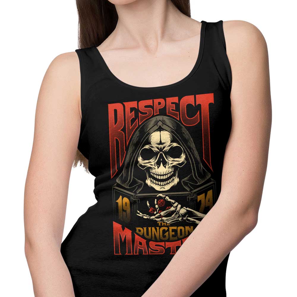 Azafran's Respect the DM Men's and Women's Unisex Comfortable Tank Top