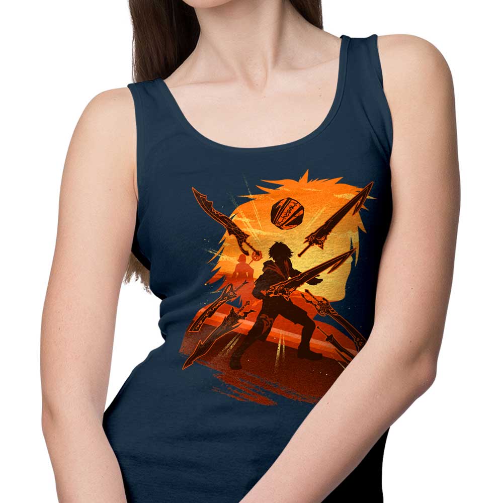 Hypertwenty's Tidus Attack Comfortable Tank Top for Men and Women