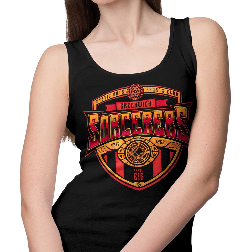 Comfortable Greenwich Sorcerers Cotton Tank Tops for Men and Women