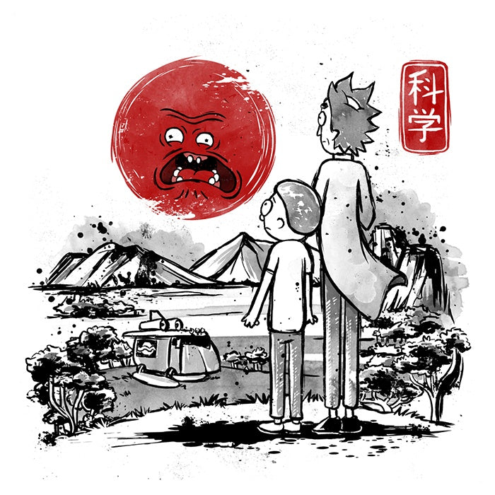 Vibrant Screaming Red Sun Design 3/4 Sleeve Raglan Style T-Shirt for Fashion Enthusiasts