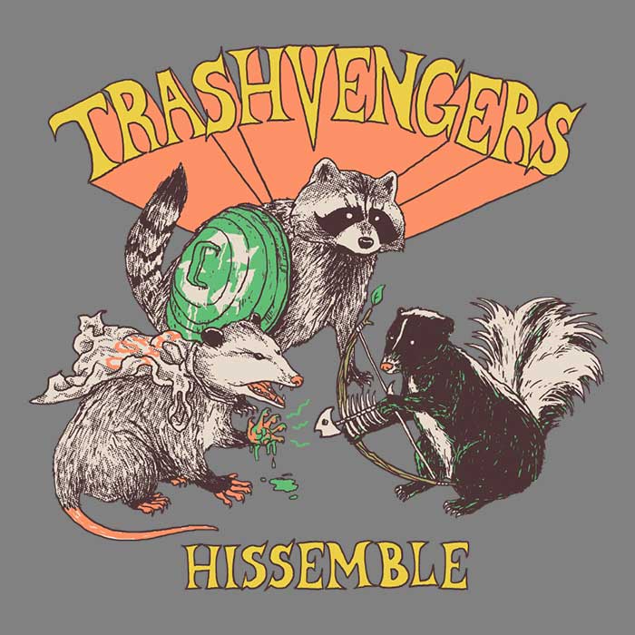 Hillary White's Trashvengers Men's Classic Ringer T-Shirt