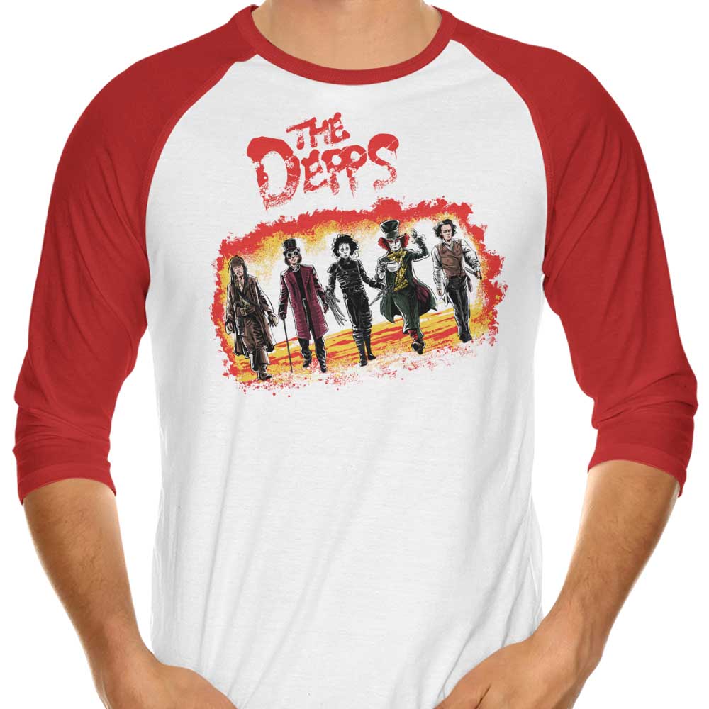 Zascanauta's Stylish 3/4 Sleeve Raglan T-Shirt - The Depps