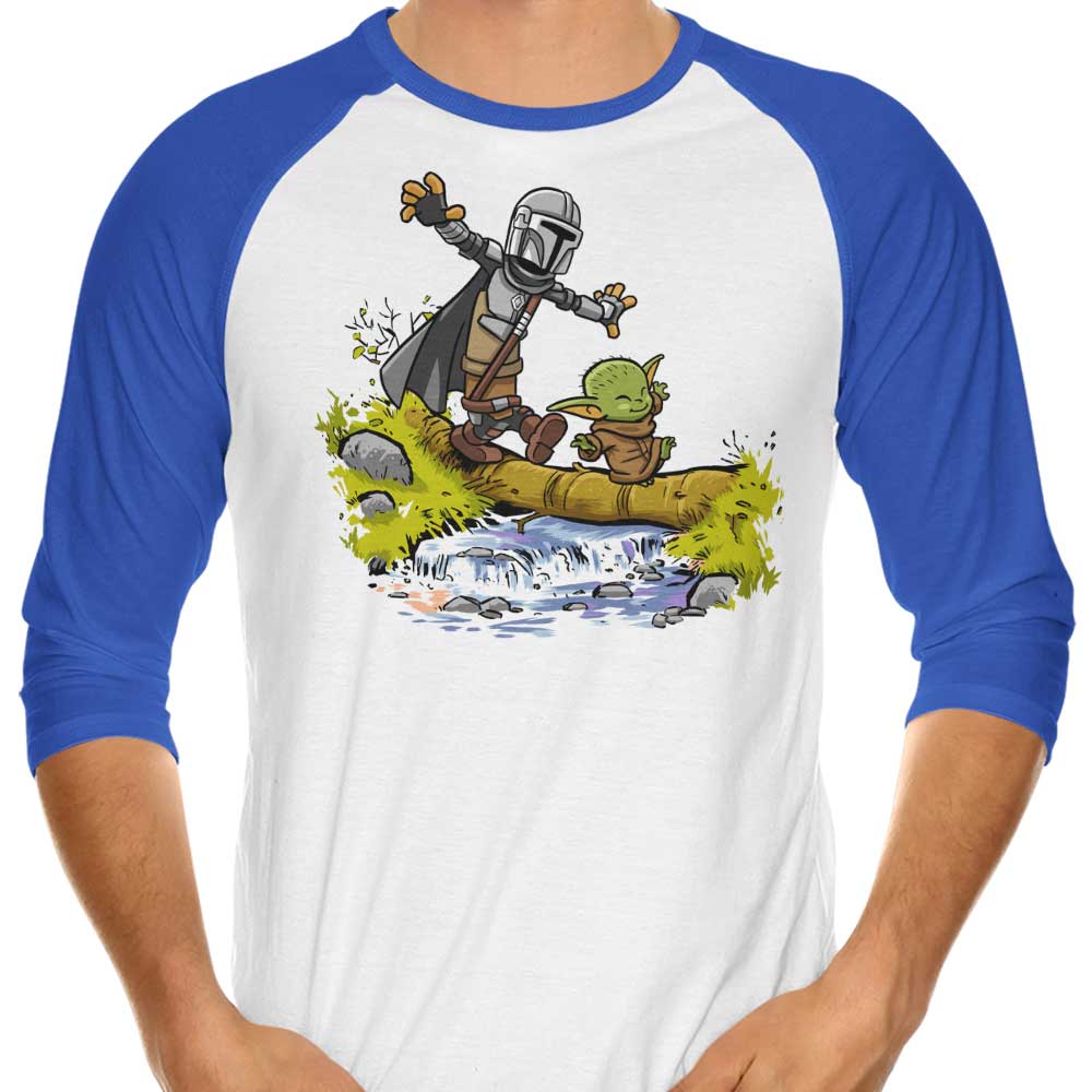 AlbertoCubatas Baby and Merc 3/4 Sleeve Raglan Style T-Shirt