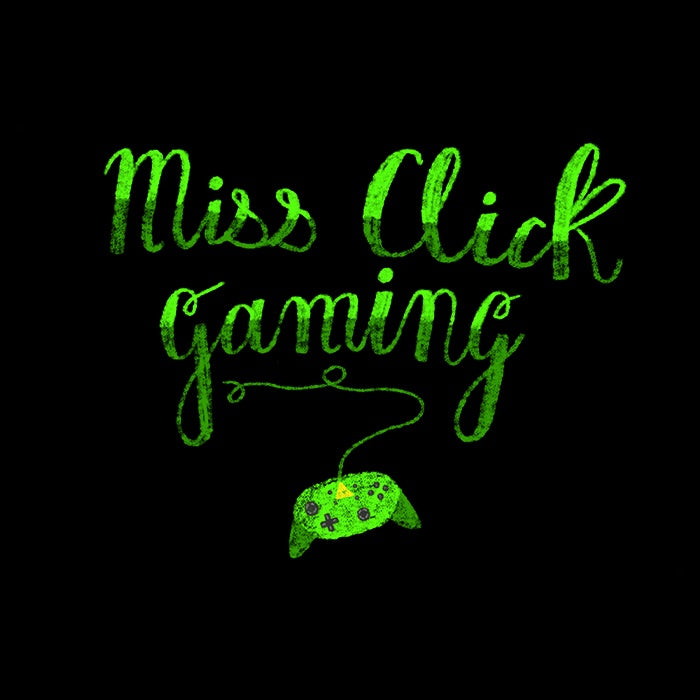 Miss Click Brand Women's Ringer Style Controller T-Shirt