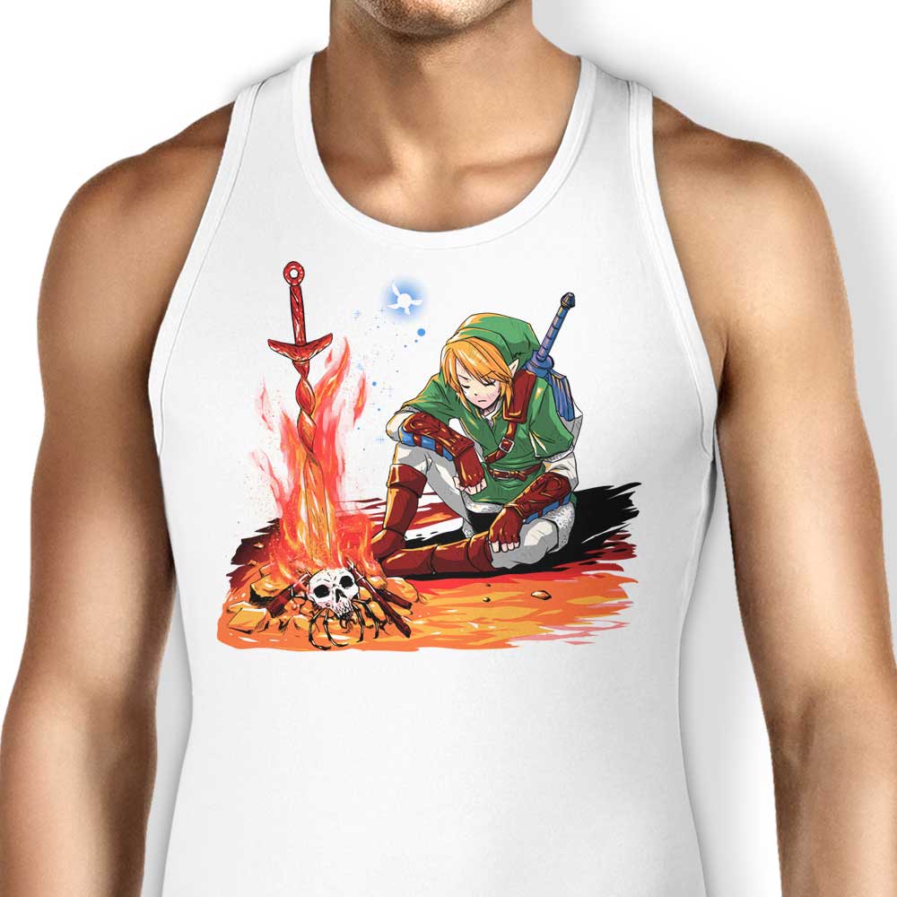 Comfortable Dark Link Cotton Tank Top for Men and Women