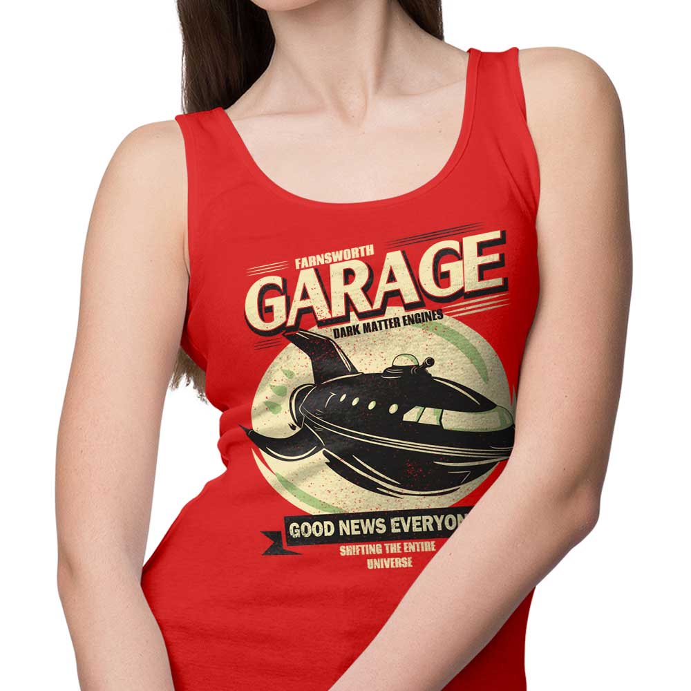 Farnsworth Garage Men's and Women's Comfortable Unisex and Feminine Tank Tops