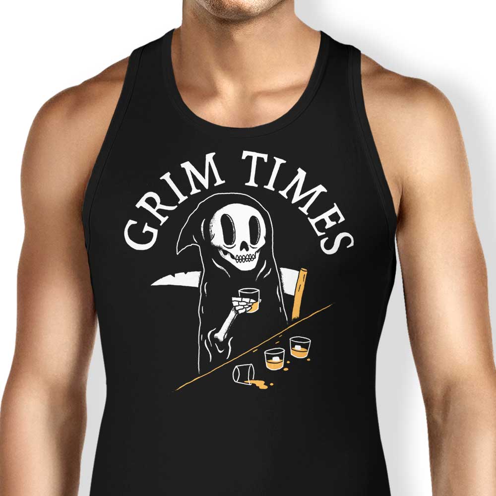 Grim Times Stylish Men's and Women's Unisex Tank Top for All Occasions