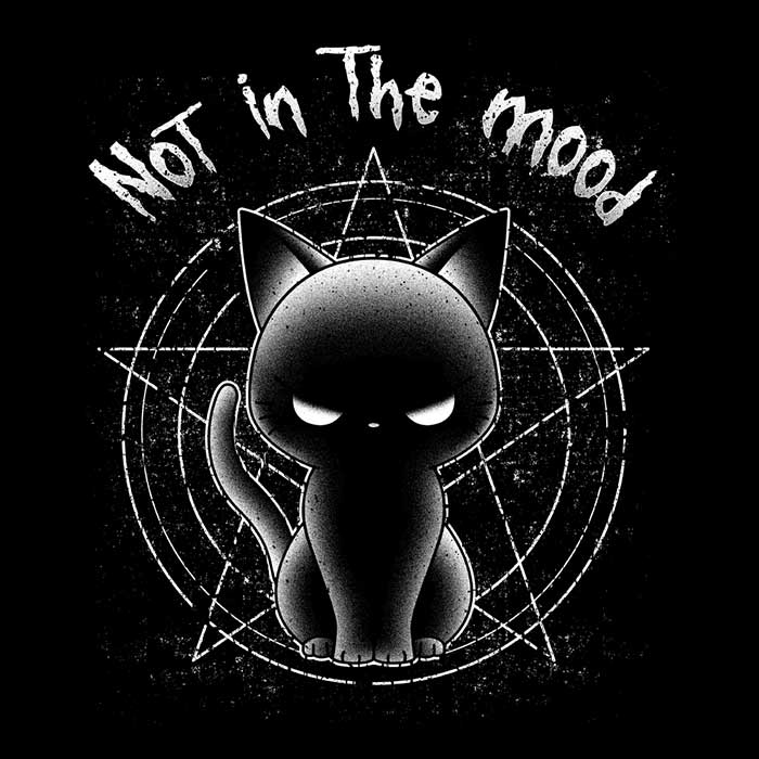 Retro Division 'Not in the Mood' Men's and Women's Comfortable Tank Tops