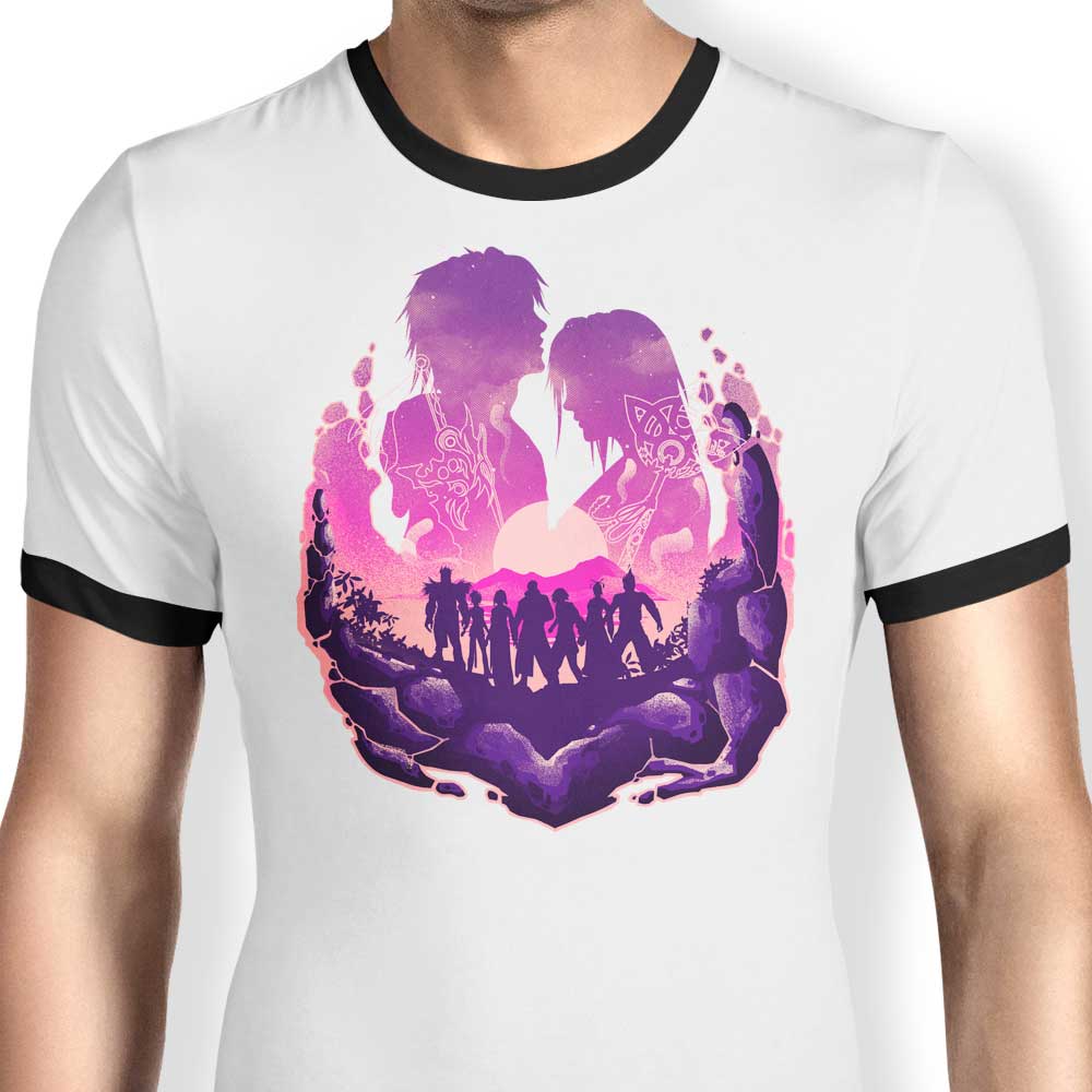Fantasy Ten Men's Classic Ringer Style T-Shirt