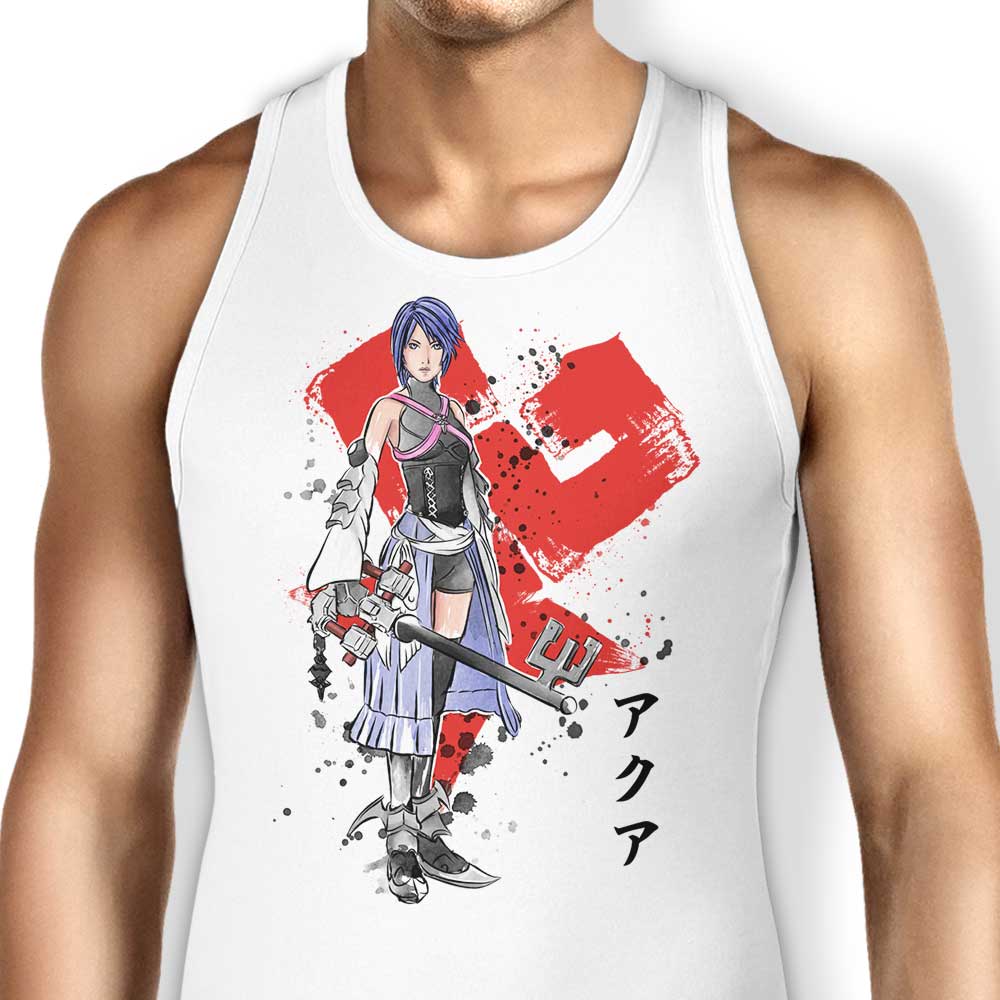 Dr. Monekers' Watercolor Keyblade Master Comfortable Tank Top