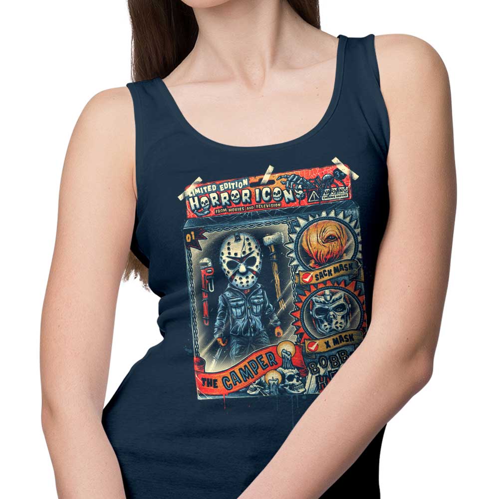 Glitchygorilla's Comfortable Camper Bobble Men's/Unisex and Women's Tank Tops