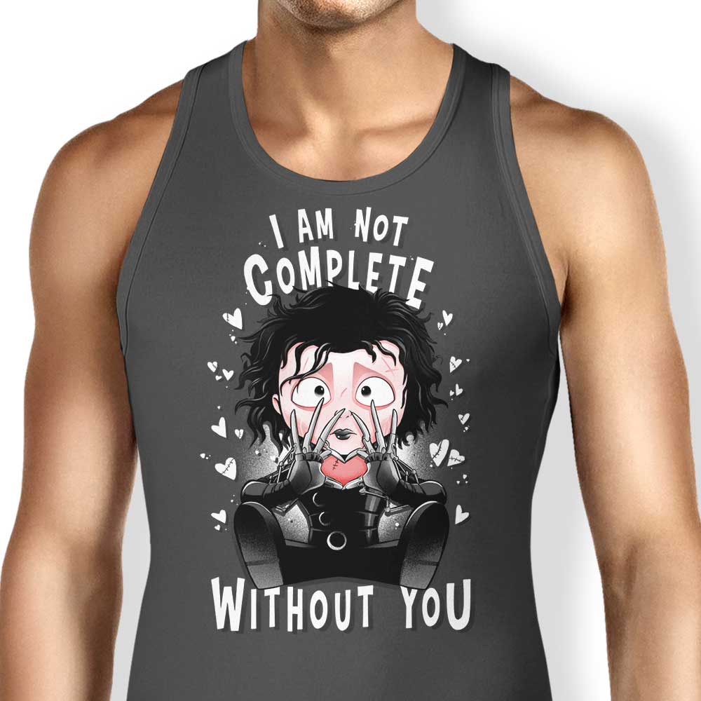 Alemaglia's Comfortable 'I Am Not Complete Without You' Tank Tops for Men and Women