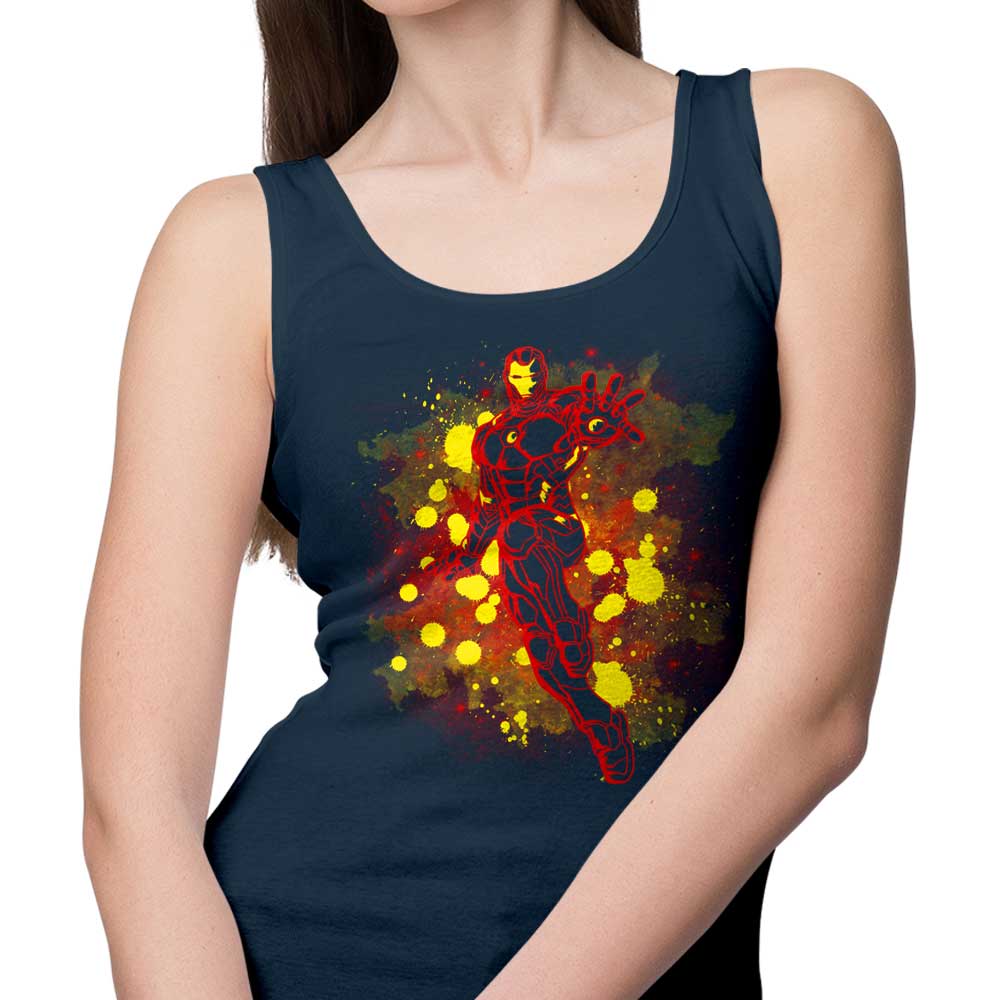 Soulkr's Inked Iron Comfortable and Lightweight Tank Tops for Men and Women