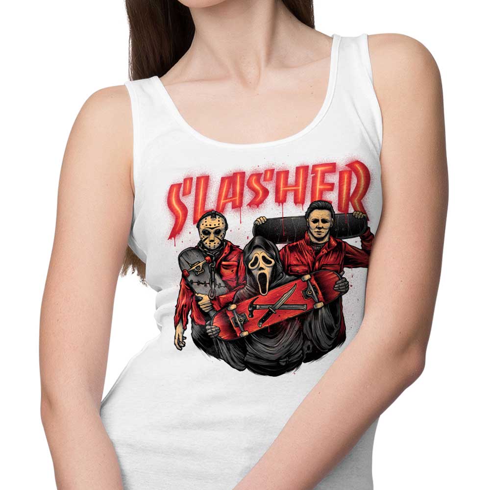 Slasher Club Men's and Women's Comfortable Tank Tops