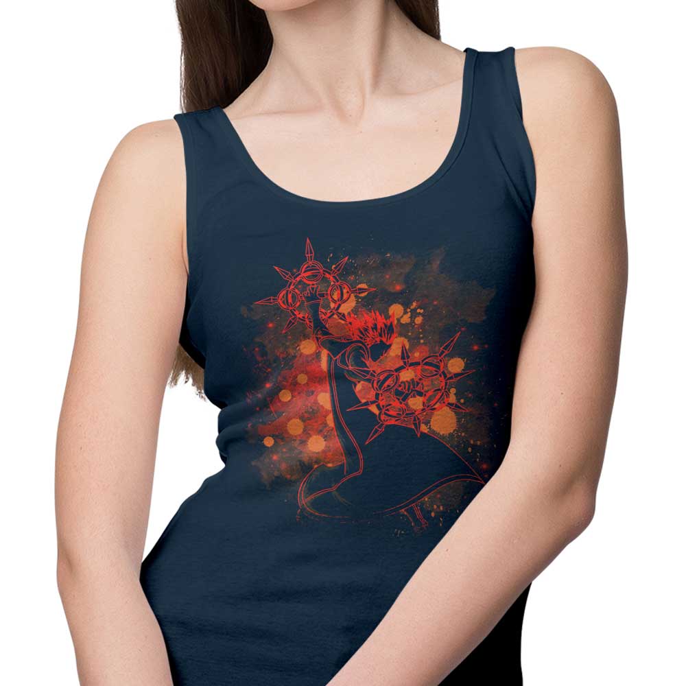 Soulkr's Inked Flurry - Stylish Men's and Unisex/Comfortable Women's Tank Tops