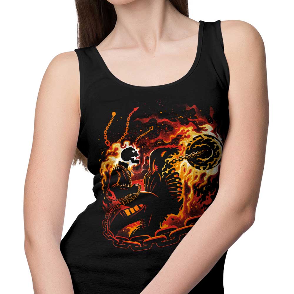 Alemaglia's Blazing Vengeance Comfortable Unisex and Women's Tank Tops