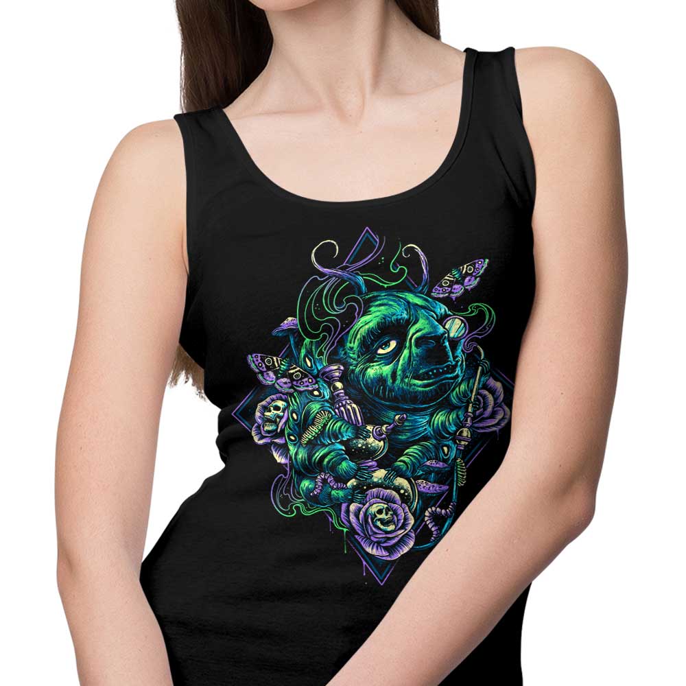 Glitchygorilla's Comfortable Smoking Diamond Tank Tops for Men and Women