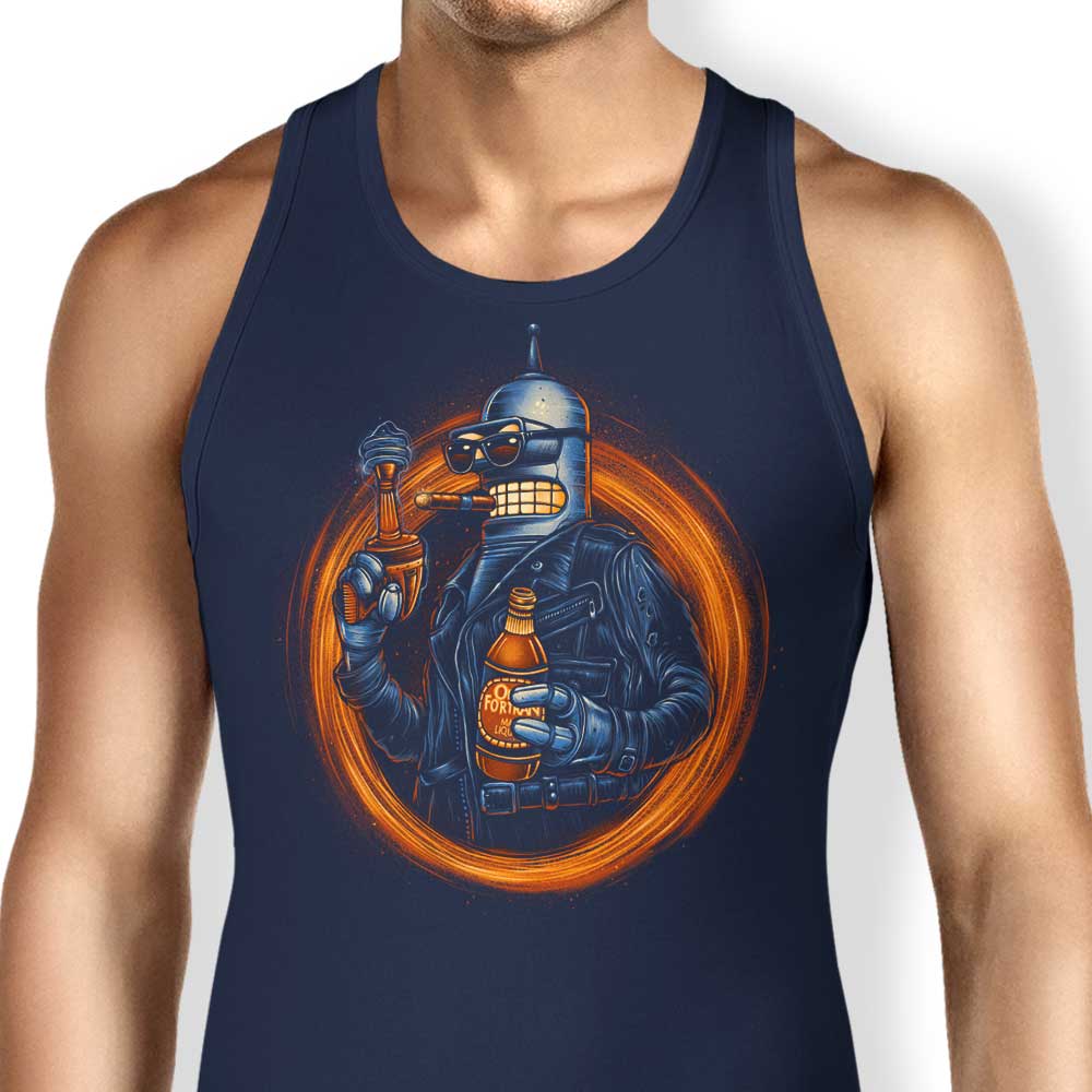 Glitchygorilla Benderminator Men's and Women's Comfortable Tank Tops
