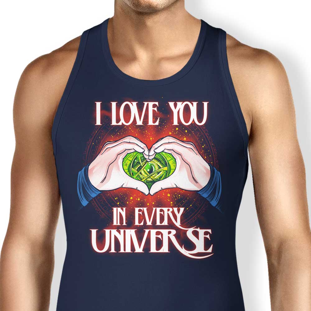 Alemaglia's Soft and Comfortable Multiversal Love Tank Tops for Men and Women