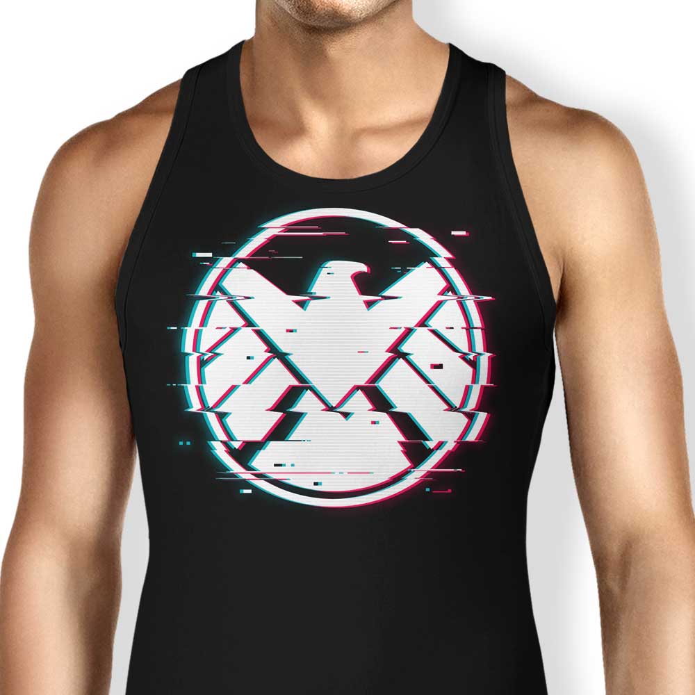 Glitched Agents Stylish Men's and Women's Unisex Tank Tops