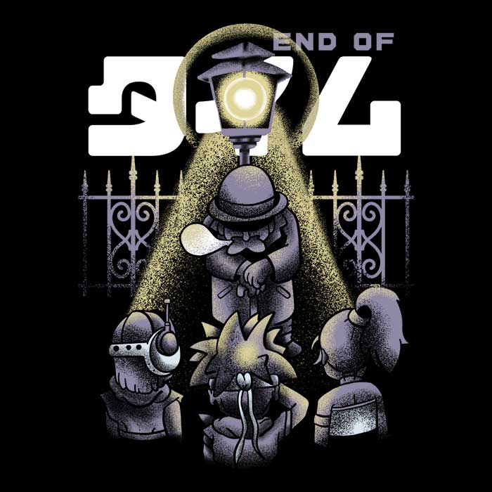 Sketchdemao's End of Time Design Men's and Women's Unisex Comfortable Tank Tops