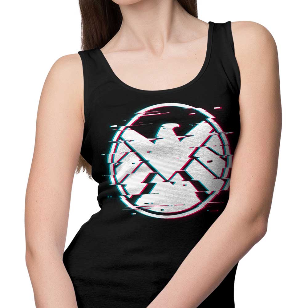 Glitched Agents Stylish Men's and Women's Unisex Tank Tops