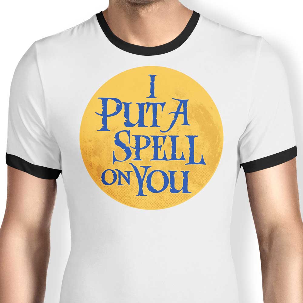 Enchanting Men's Ringer T-Shirt - 'Put a Spell on You'