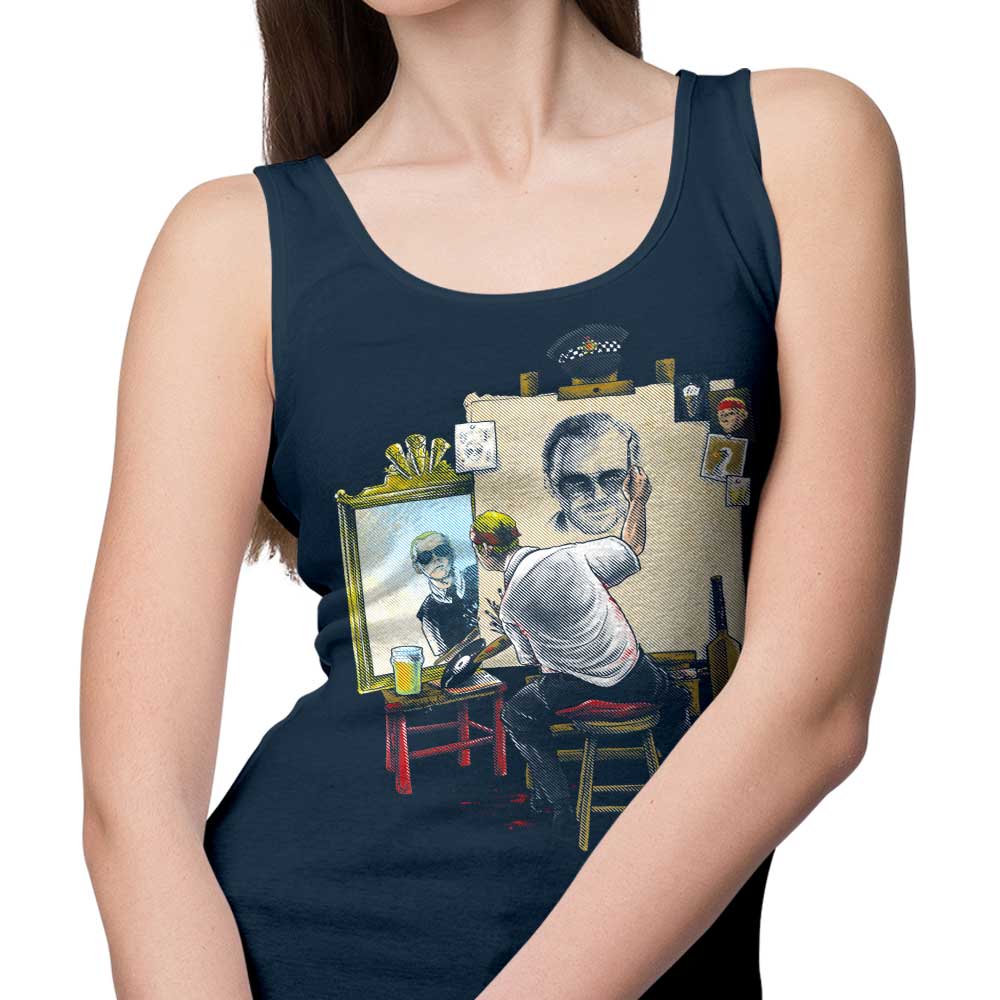 Alberto Arni's Triple Cornetto Portrait Design Men's and Unisex and Women's Tank Tops