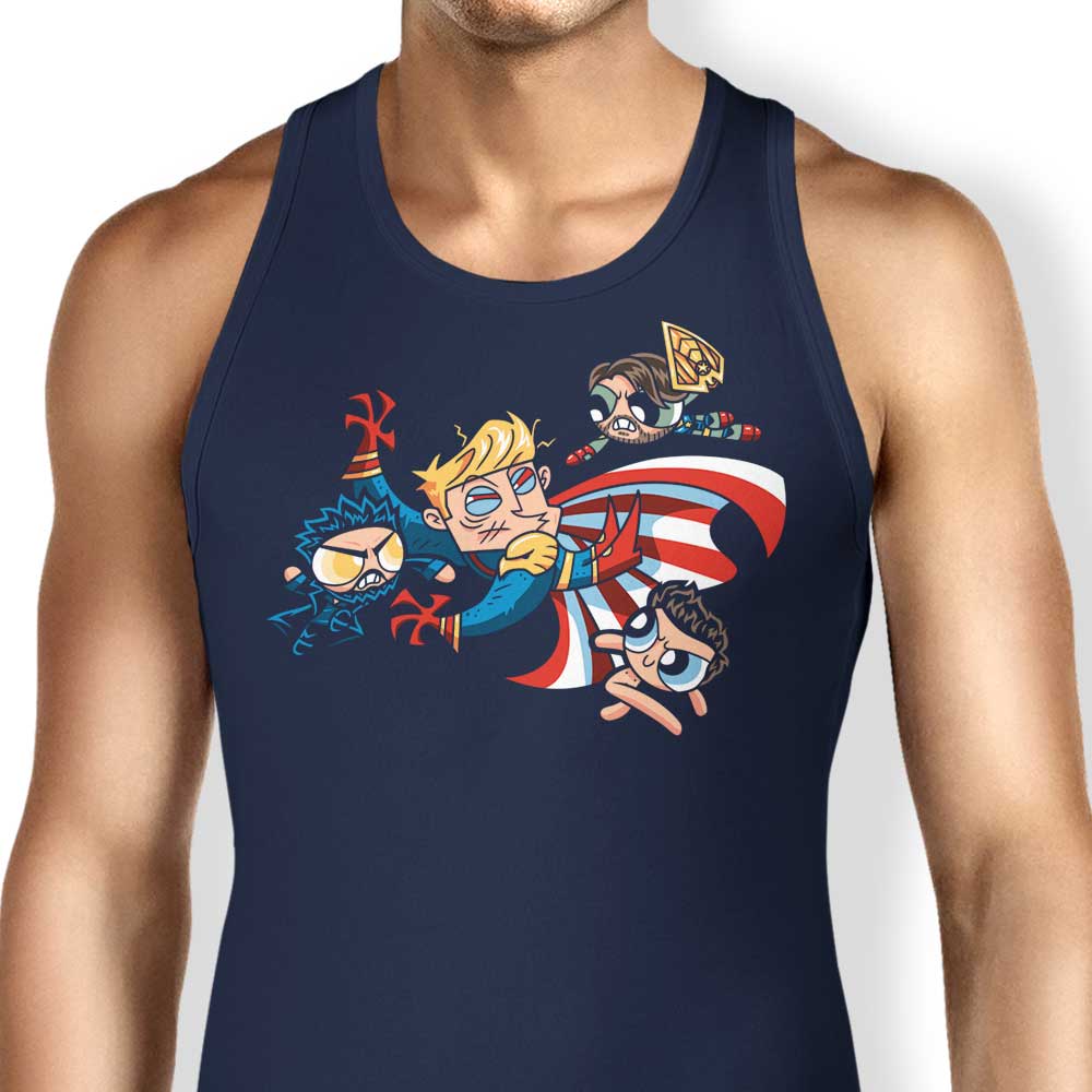Prime Premne Design Scorched Puff Boys Comfortable Cotton Tank Tops