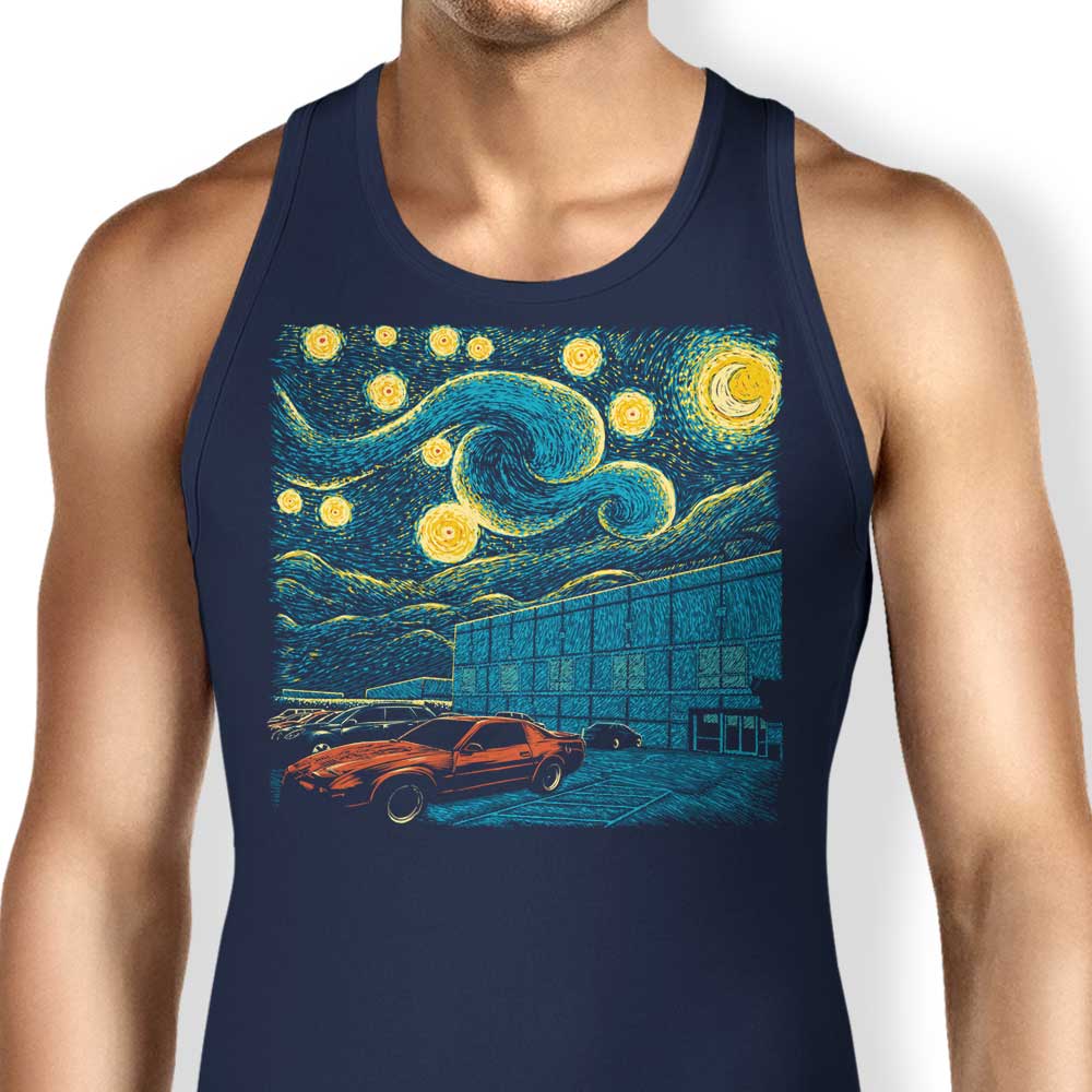 Ddjvigo's Soft and Comfortable Starry Scranton Tank Tops for Men and Women